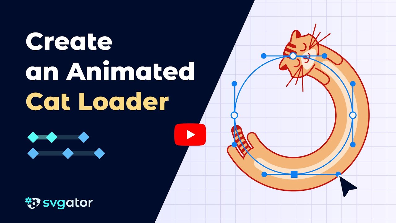 Create an Animated Cat Loader | SVGator