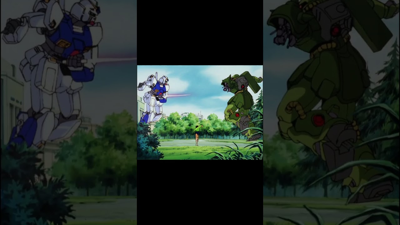 Gundam 0080 War in the Pocket but Char Aznable is there too