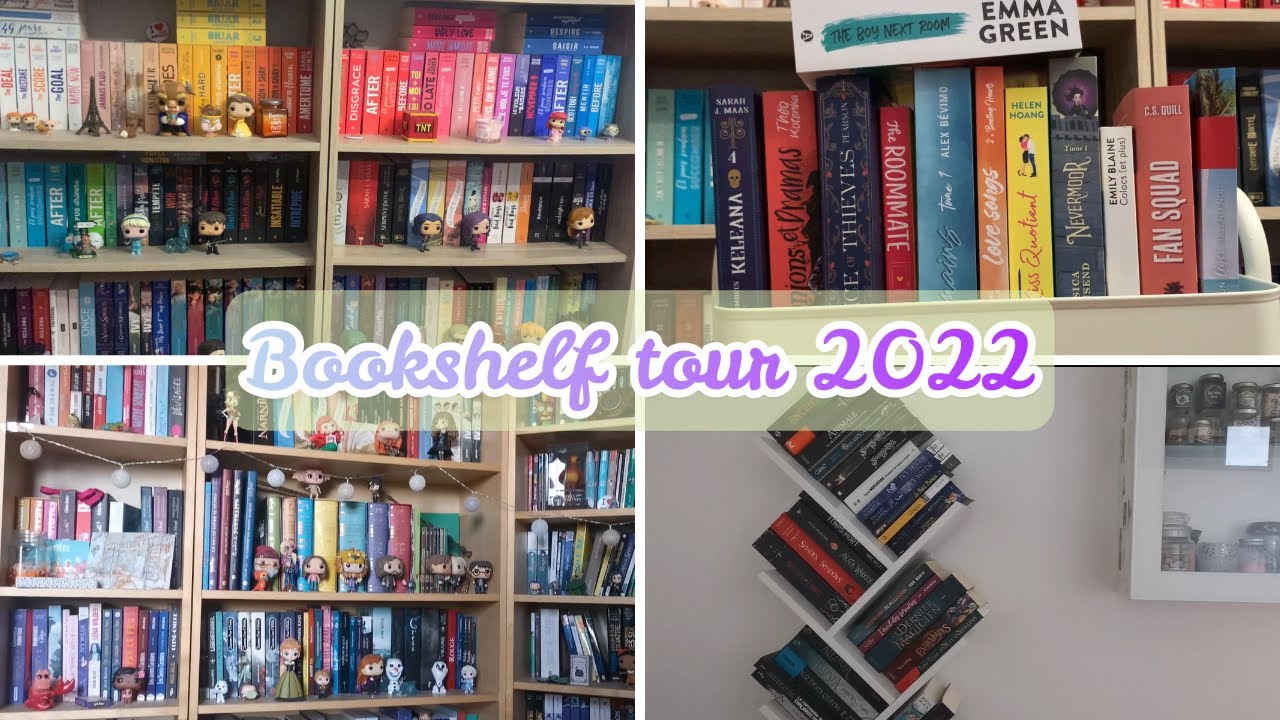 BOOKSHELF TOUR 2022 // on vous montre nos bibliothèques