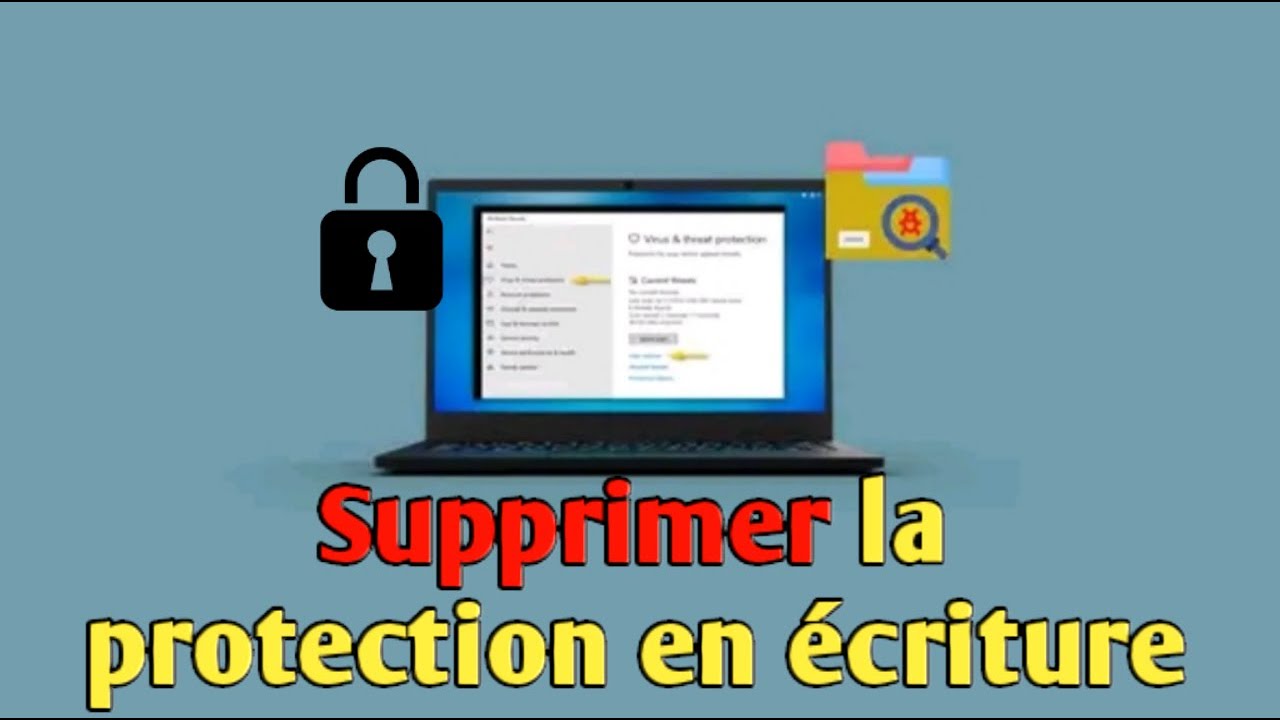 COMMENT SUPPRIMER LA PROTECTION EN ECRITURE D'UN DISQUE DUR? | Windows(7,8,10,11,...)