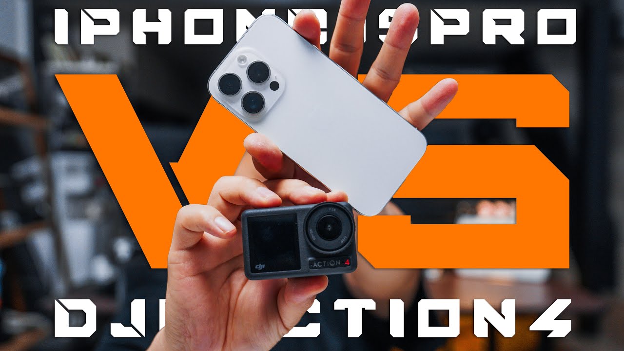 iPhone15VS Action4 ，谁更适合做vlog相机｜iPhone15Pro VS Action4, which one is more suitable as a vlog camera?