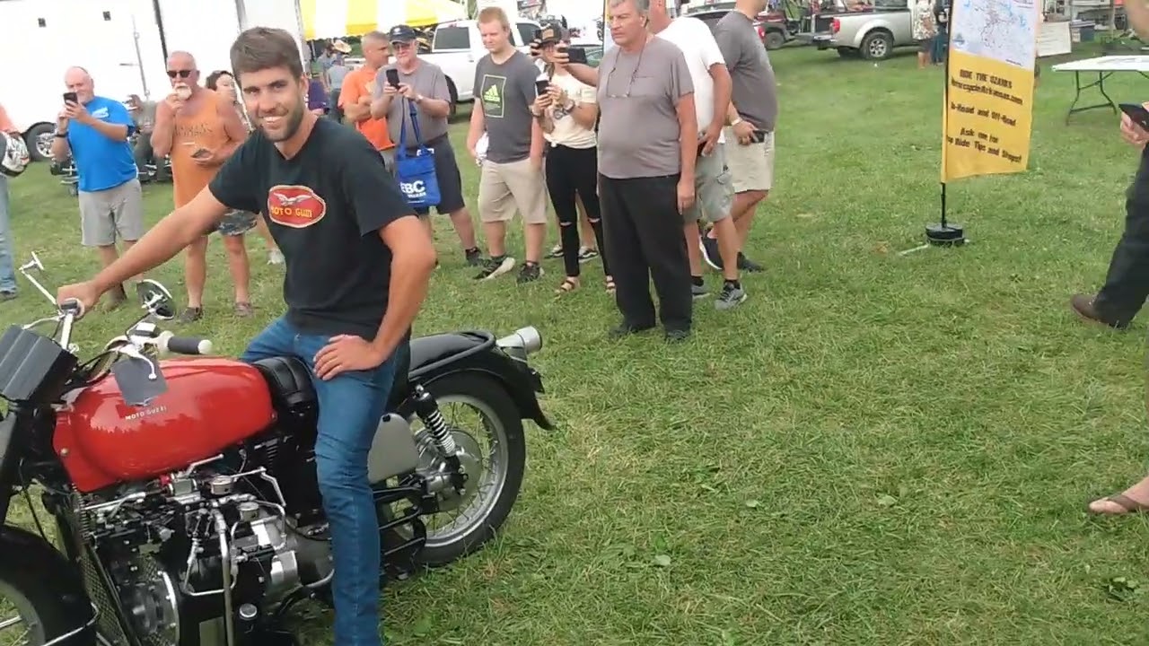 1967 Moto Guzzi V7 with C-135 APU engine