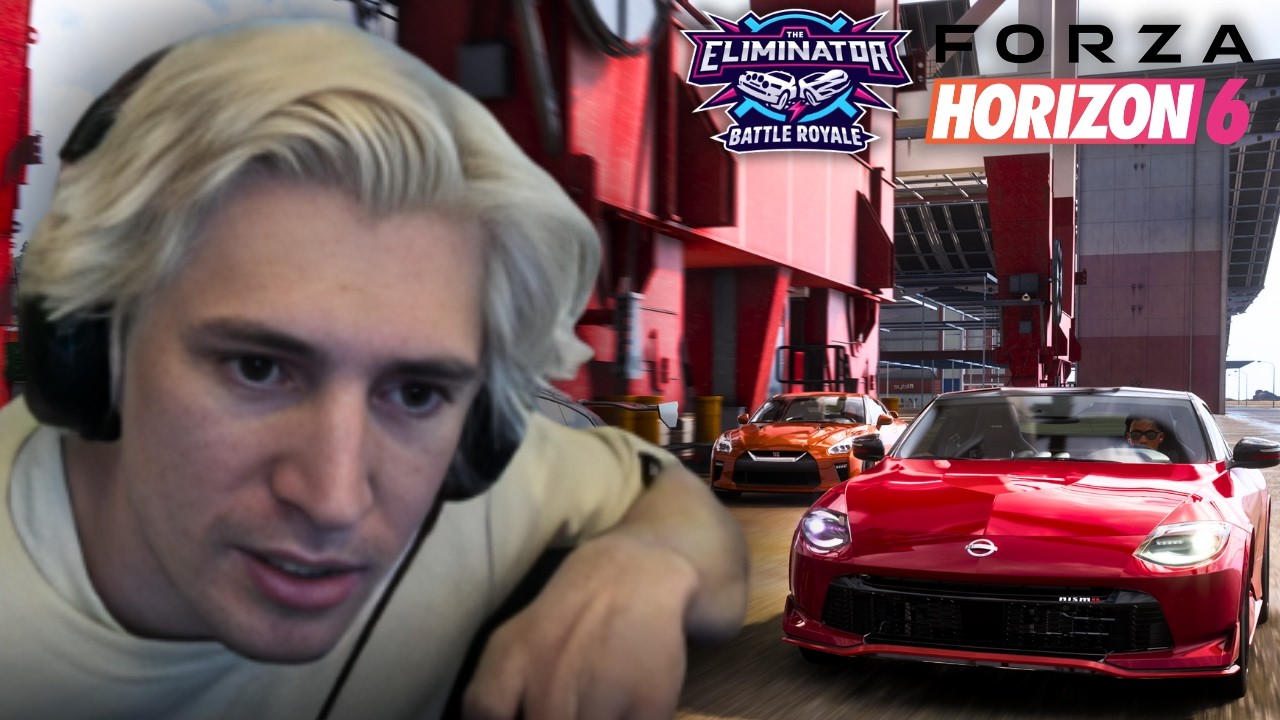 xQc IS GETTING TOO GOOD at Forza Horizon 6