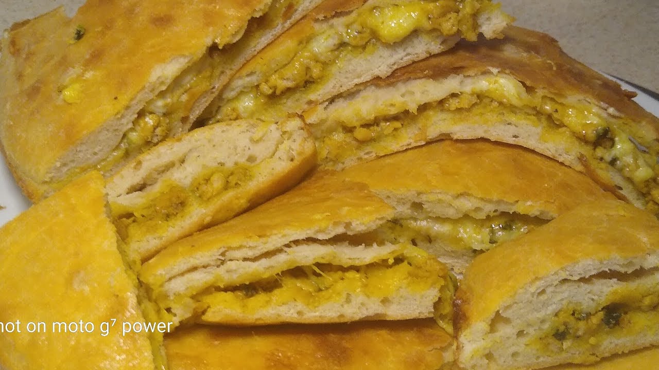 Chicken Cheese Bread Bakery Style Ramadan Special Recipe