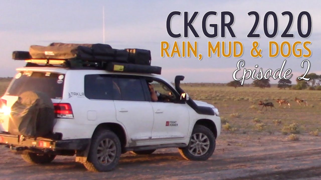 Overlanding Central Kalahari Game Reserve | Rain, Mud & Dogs | Episode 2