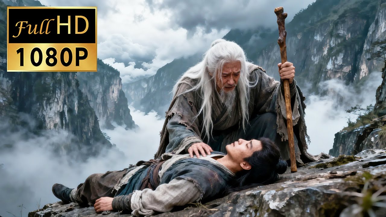 【FULL MOVIE】被逼落的懸崖的小夥武功全廢，怎料遇到盲眼大師傳授萬年功力！#吴映洁 #刘恺威 #杨蓉 #古装武侠 #chinesedrama #chinesekungfu