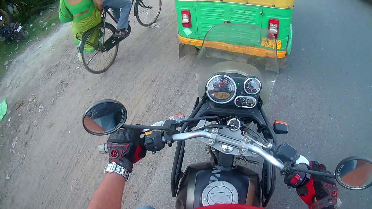 Разбился совершенно новый Royal Enfield Himalayan