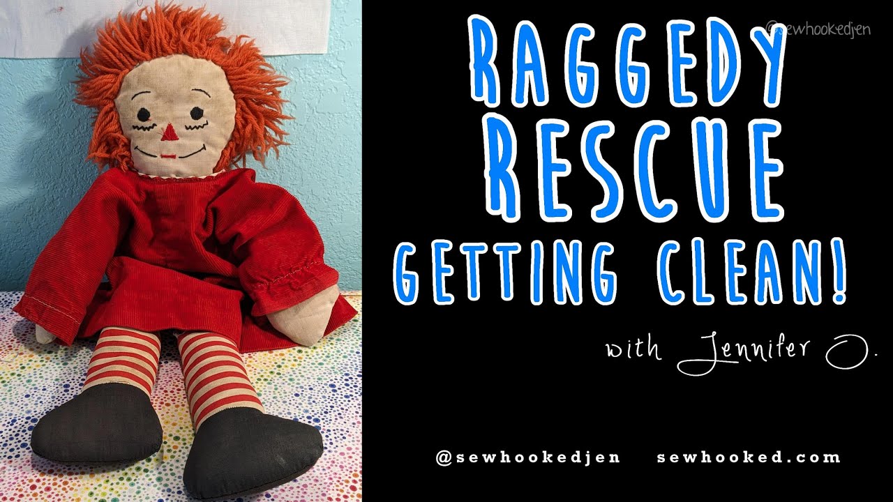 Raggedy Rescue: How I Clean my Raggedy Ann & Andy Rescue Rag Dolls