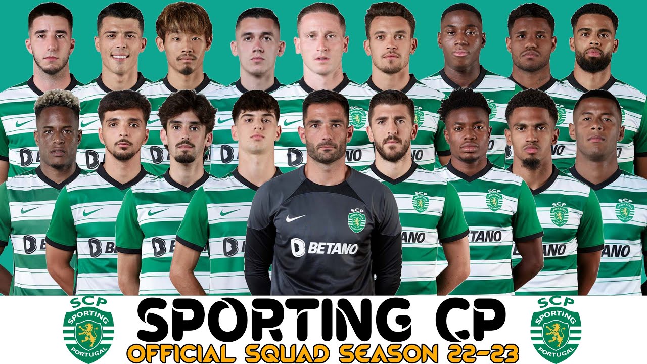 Sporting CP Full Official Squad 2022/23 + New Player's | Primeira Liga (Portugal) Season 2022-23