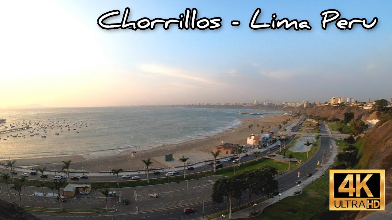 【4K】Walk Chorrillos Boardwalk Lima PERU 4K Video 2021 | Walking Tour | Travel vlog