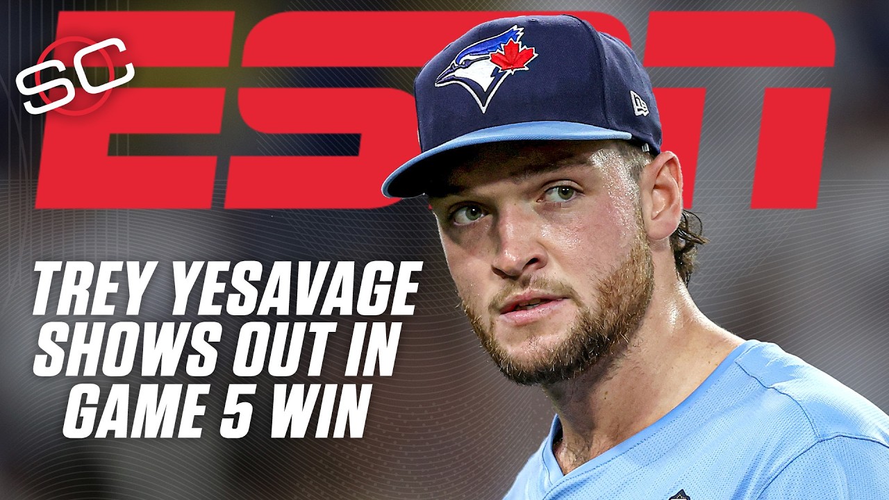 GAME 5 REACTION ⚾️ Blue Jays take series lead after Yesavage's dominance on the mound | SportsCenter