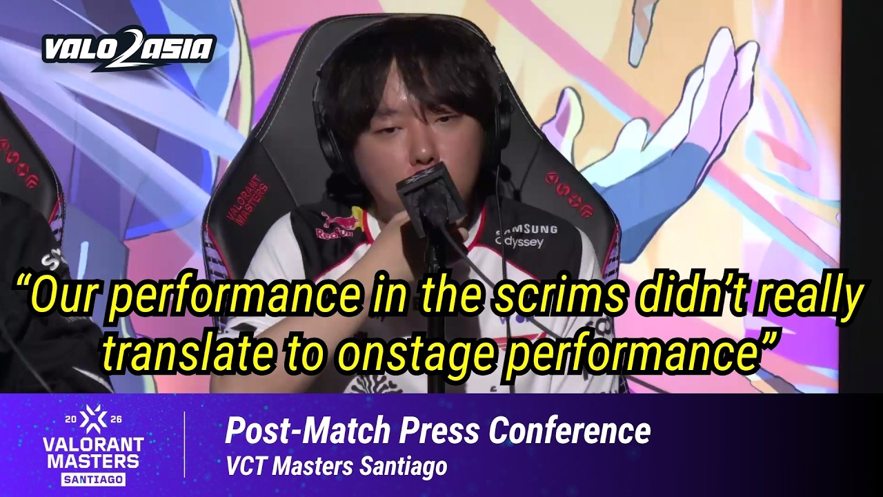 T1 (G2 vs. T1) | VALORANT Masters Santiago | Post-match Press Conference