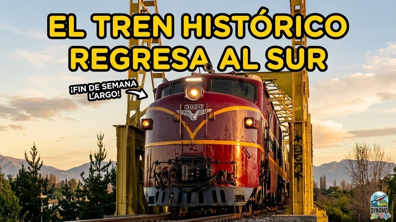El Tren Histórico de Chile Regresa al Sur | Fin de Semana Largo