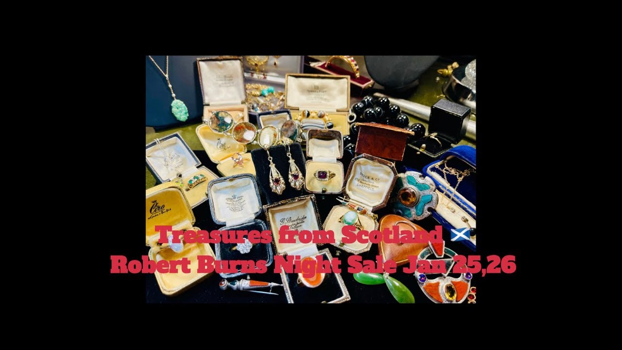 Killer Queen 👑Antique Jewelry Dana Stewart Coates Antique Jewelry Haul Scotland 🏴󠁧󠁢󠁳󠁣󠁴󠁿