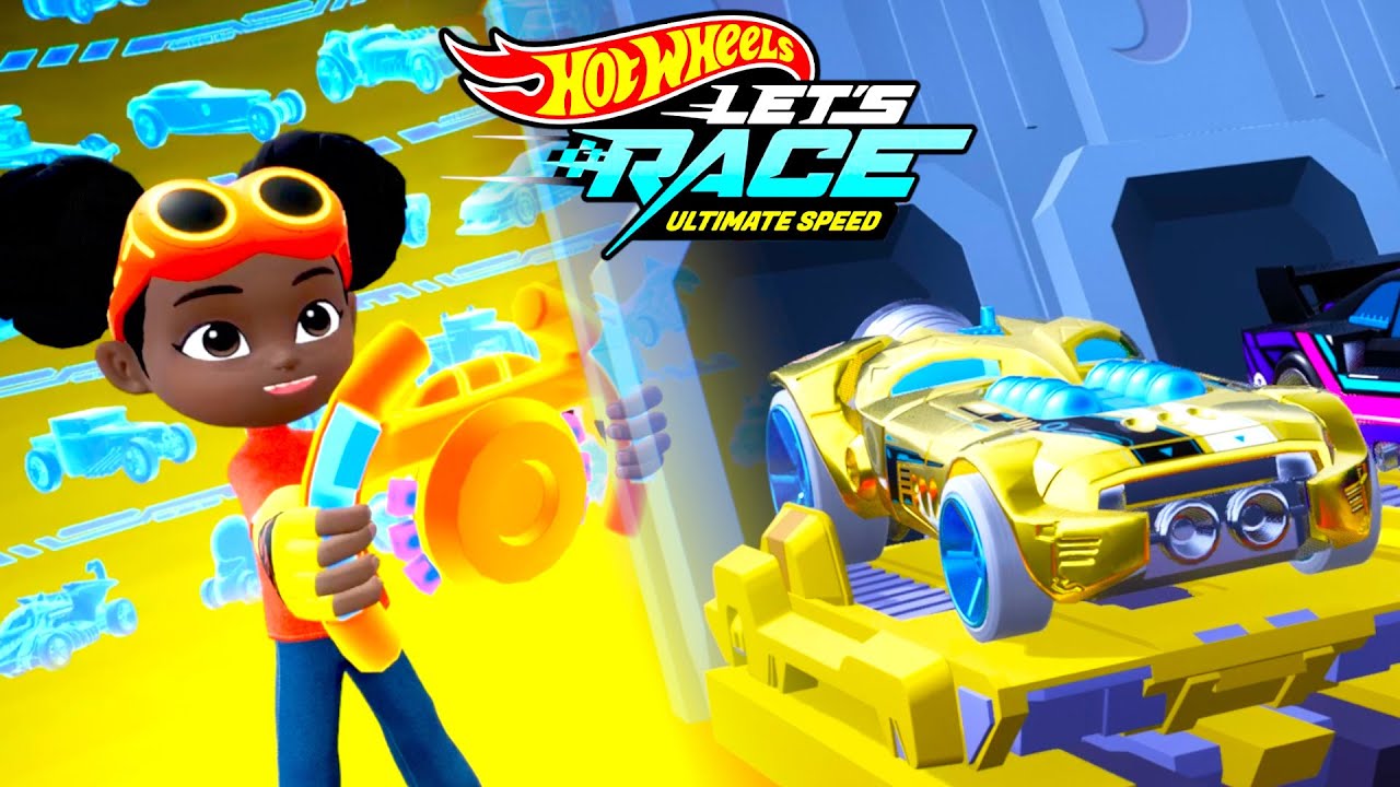 Hot Wheels Let´s Race Ultimate Speed – Spark racing with Rocket Fire on Racing Camp