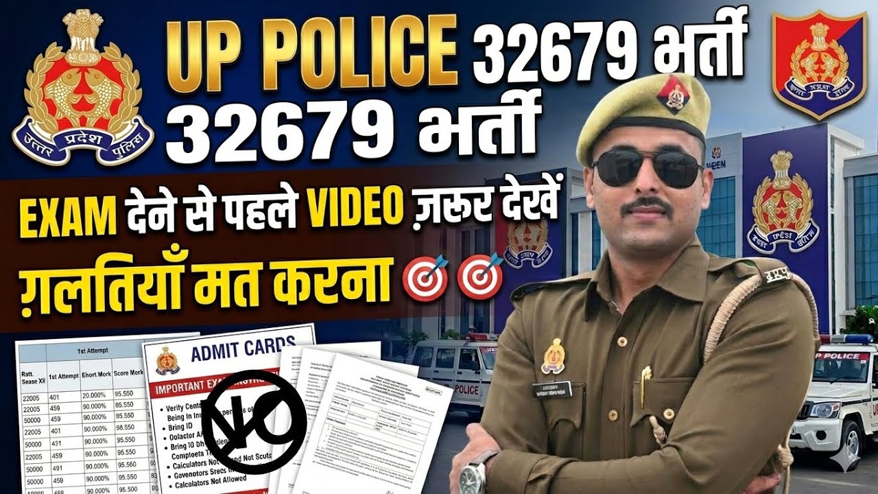 UP POLICE CONSTABLE 32679 | UP POLICE CONSTABLE EXAM TODAY | UP POLICE EXAM REVIEW | UP POLICE 