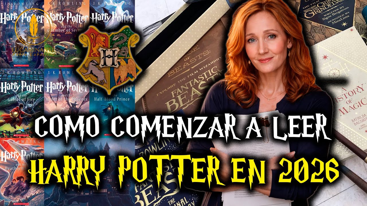 ¿CÓMO EMPEZAR A LEER HARRY POTTER EN 2026? | SON MÁS DE 17 LIBROS