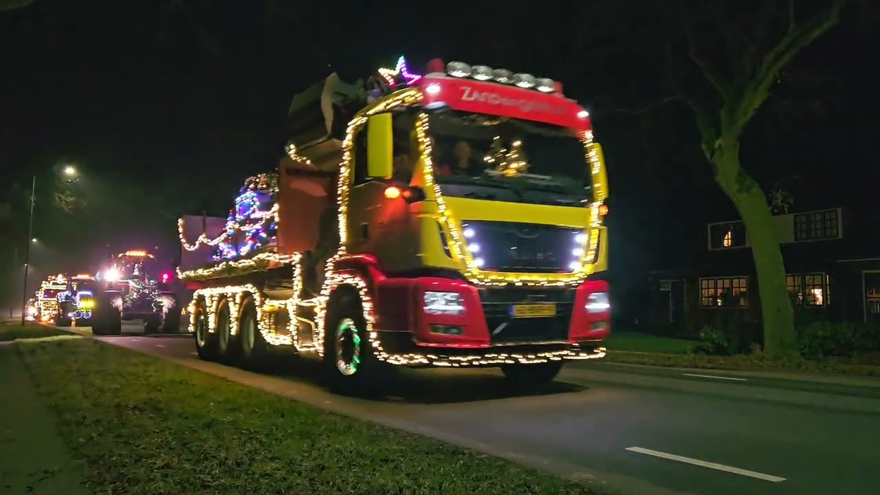 [13-12-2025] Lichtjestocht door de gemeente Nunspeet. Locatie Harderwijkerweg Hulshorst.