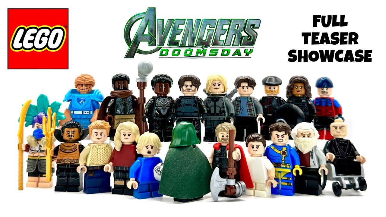 LEGO AVENGERS DOOMSDAY | Teaser Trailers Custom Minifigure Showcase!