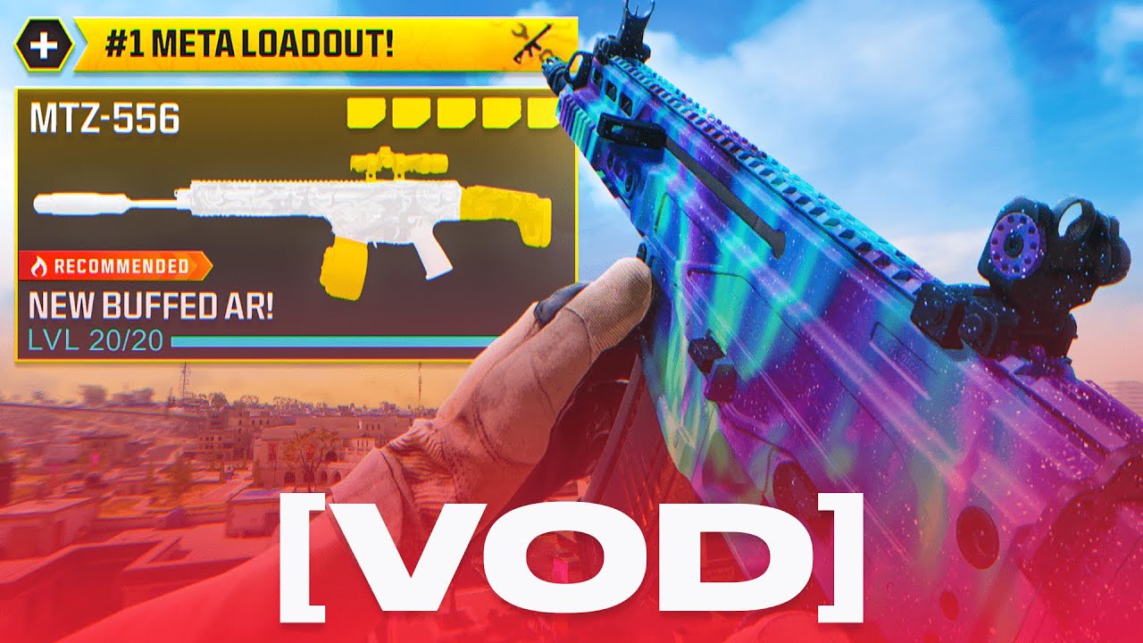 Warzone's New BROKEN META is Insane! (Best MTZ-556 Class Loadout) [Expel VOD]