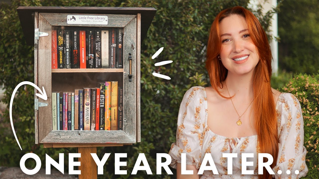 Little Free Library Refresh & Update | One Year Later 📚