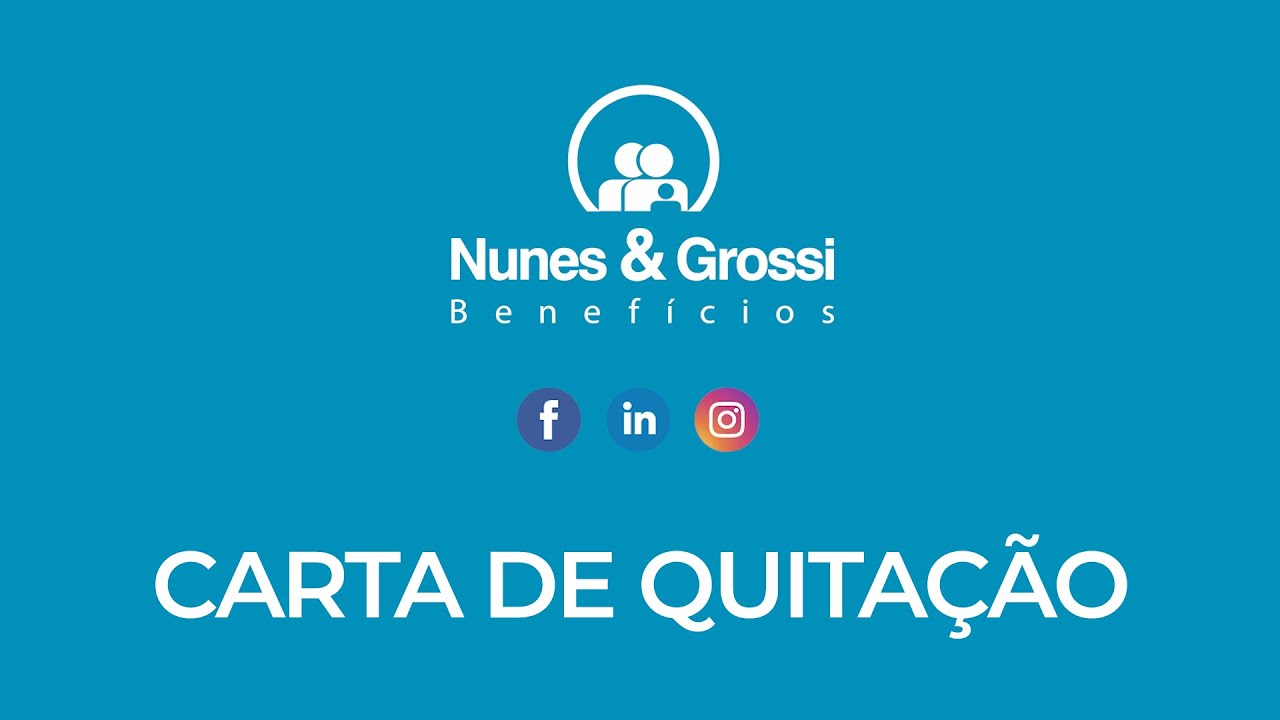 &Aacute;rea do Cliente N&G - Carta de Quita&ccedil;&atilde;o