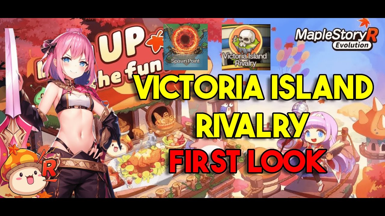 MapleStory R: Evolution - VICTORIA ISLAND RIVALRY FIRST LOOK