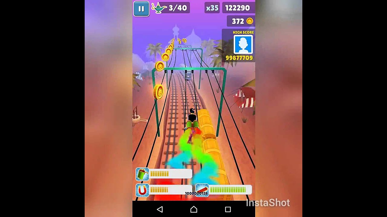 Subway Surfers Arabia Gameplay [All unlocked]