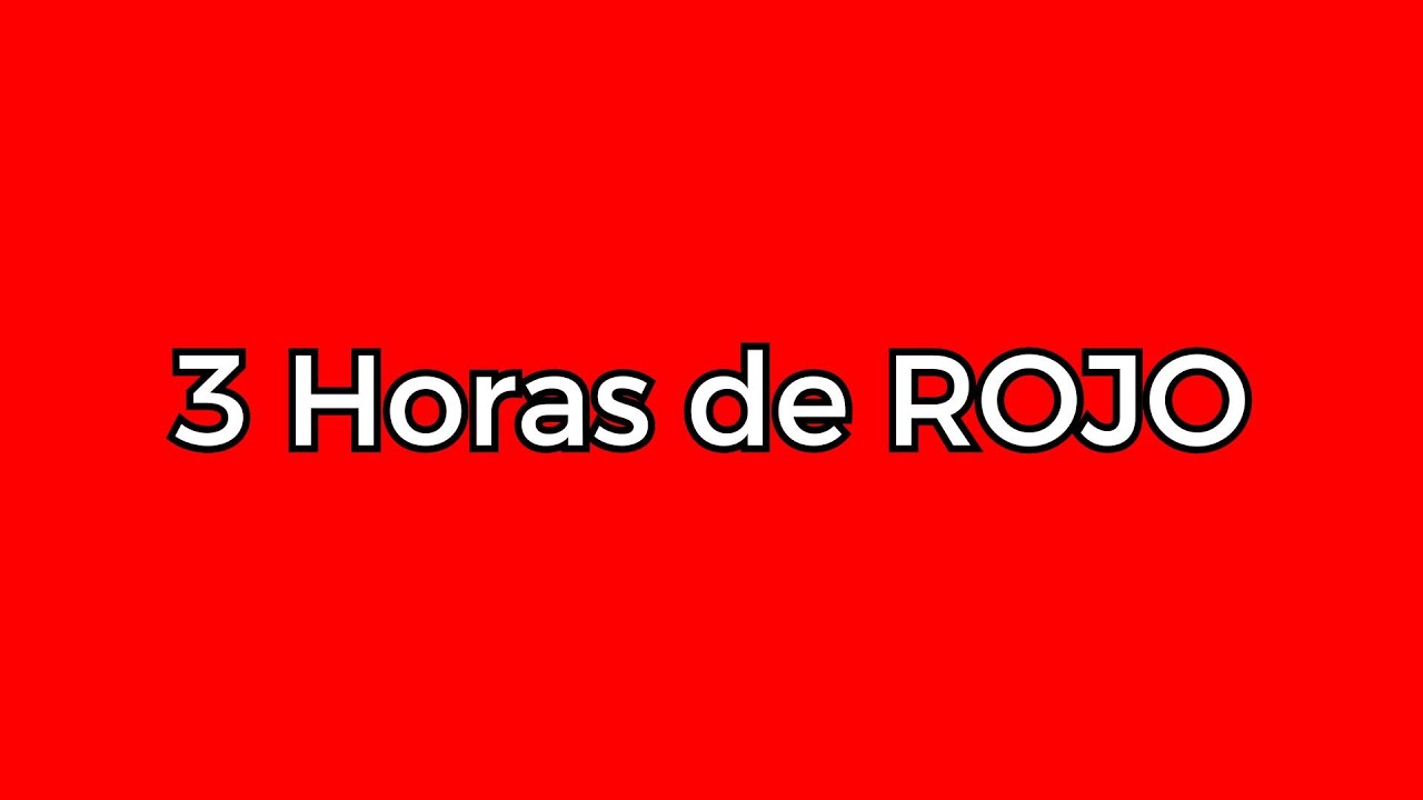 FONDO ROJO SUPER BRILLANTE 3 Horas Pantalla Roja Luz Roja LED