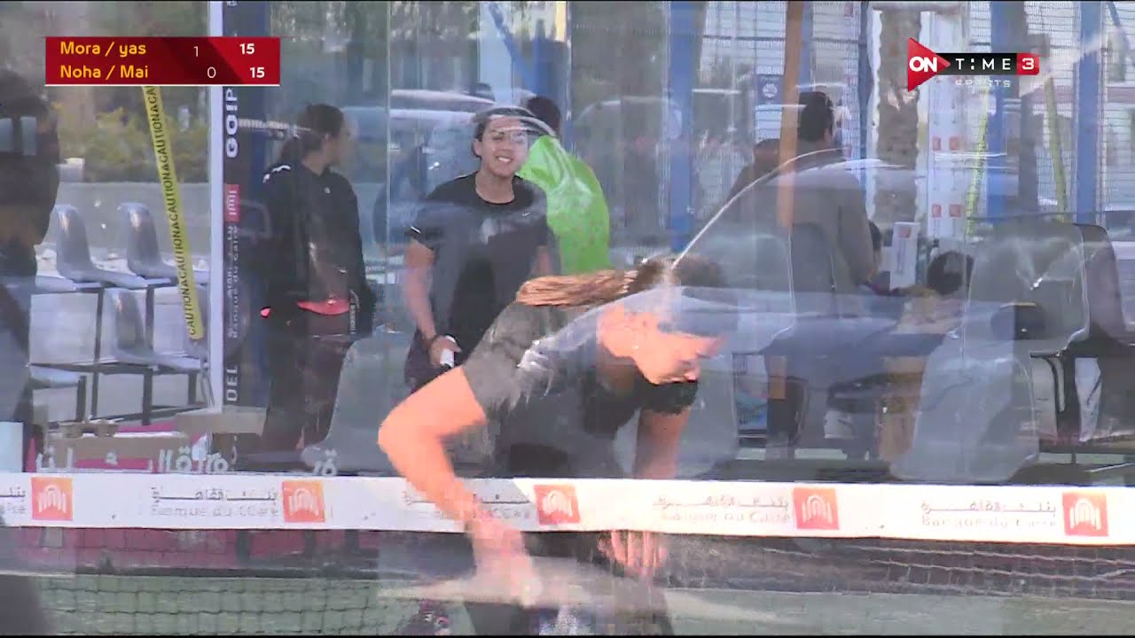 فعاليات بطولة padel المقامة في مصر - سيدات