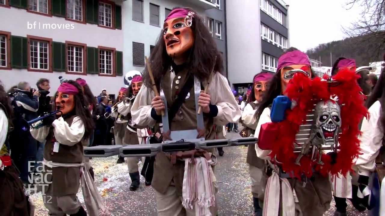 Wasserfalleschränzer Fasnacht-Clip «I Was Made For Lovin' You» @Umzug Liestal 2012