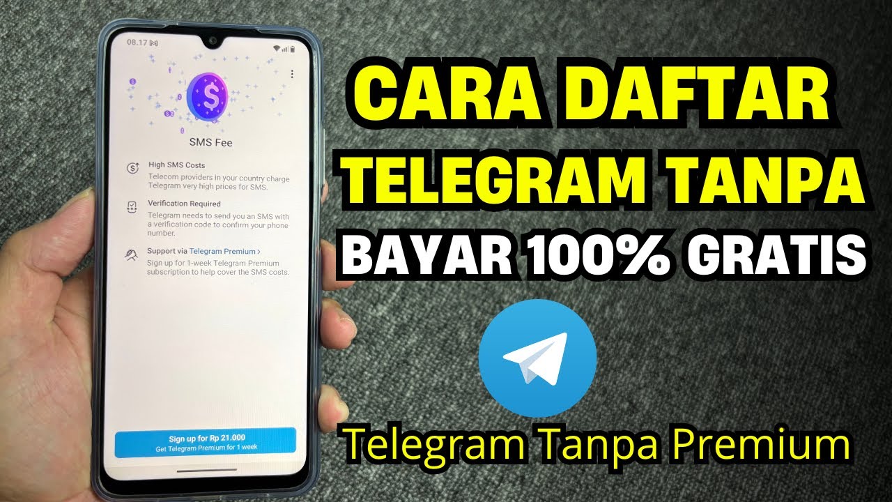 Cara Daftar Telegram Tanpa Bayar | 100% Gratis Tanpa Premium