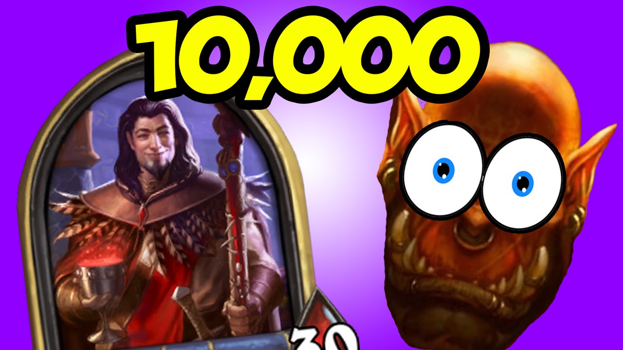[Hearthstone] 10,000 ARMOR AS MEDIVH?!