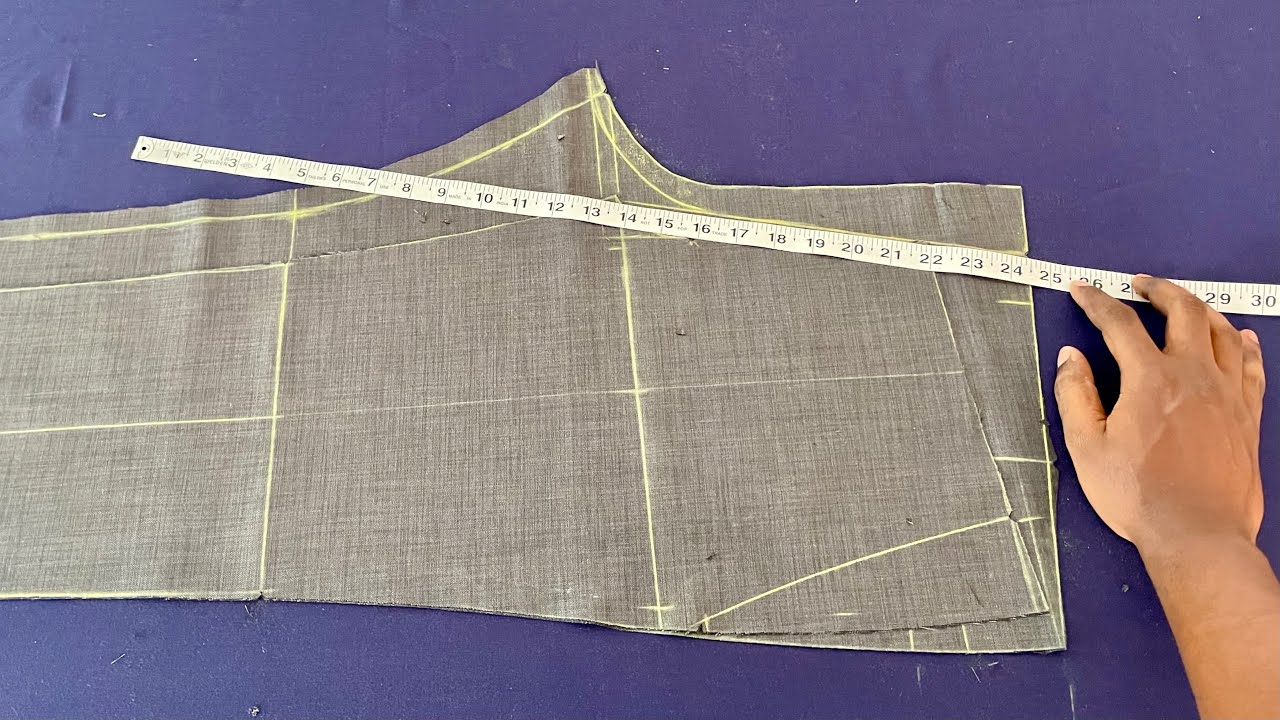 The One Pant Cutting Trick Tailors Don’t Tell You | Mens full pant cutting