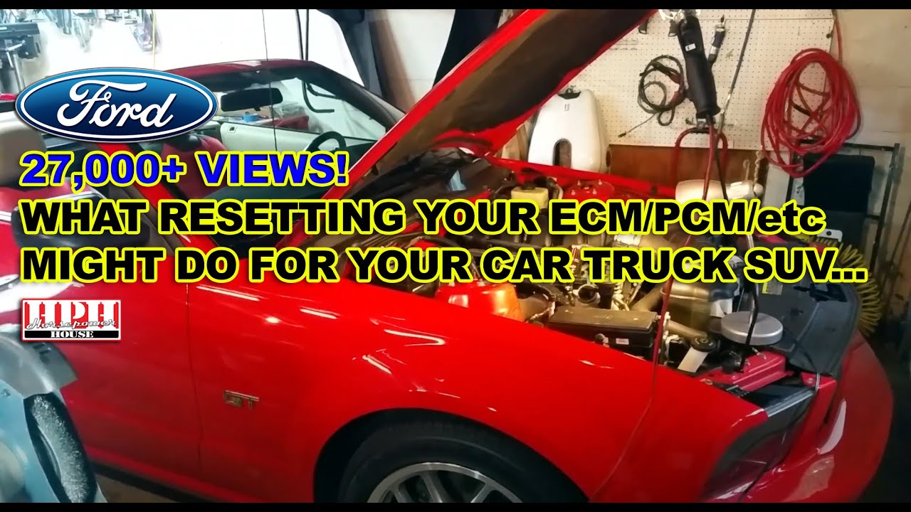 🚘 What resetting the PCM ECU ECM Computer did for my Ford Lincoln Mercury Car Truck SUV No Joke