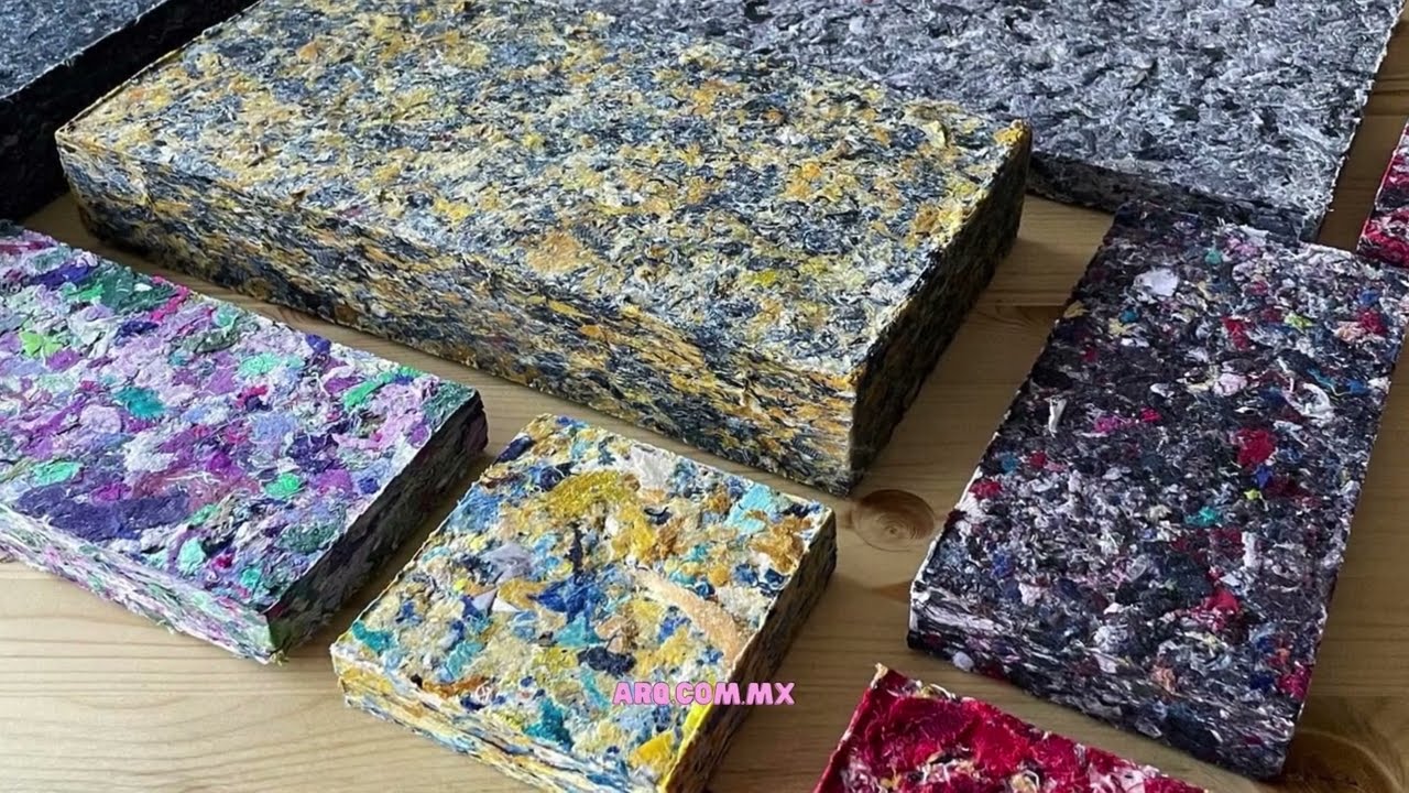 El ladrillo de ropa reciclada de esta estudiante está cambiando la forma de ver los residuos
