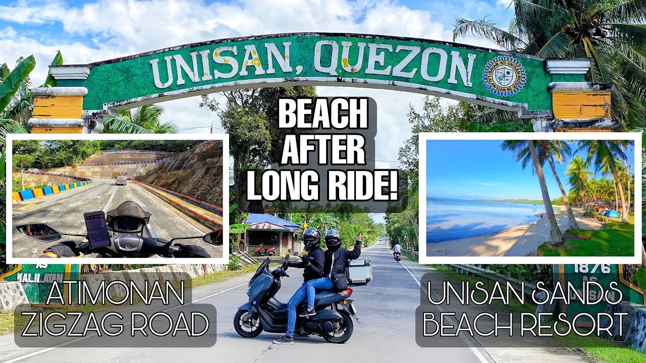 Unisan Quezon Beach Ride | Sidetrip at Atimonan Zigzag Park | Our 2021 Year End Ride