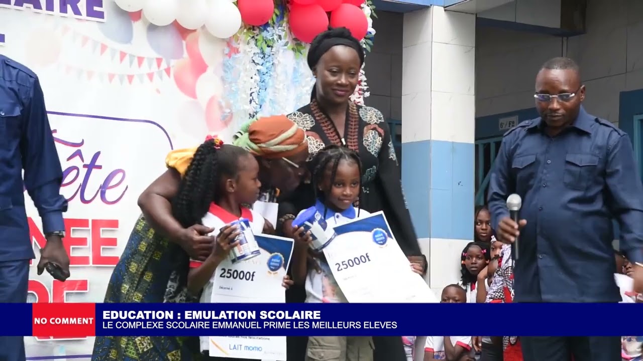 NO COMMENT - EMULATION SCOLAIRE LE COMPLEXE SCOLAIRE EMMANUEL PRIME LES MEILLEURS ELEVES