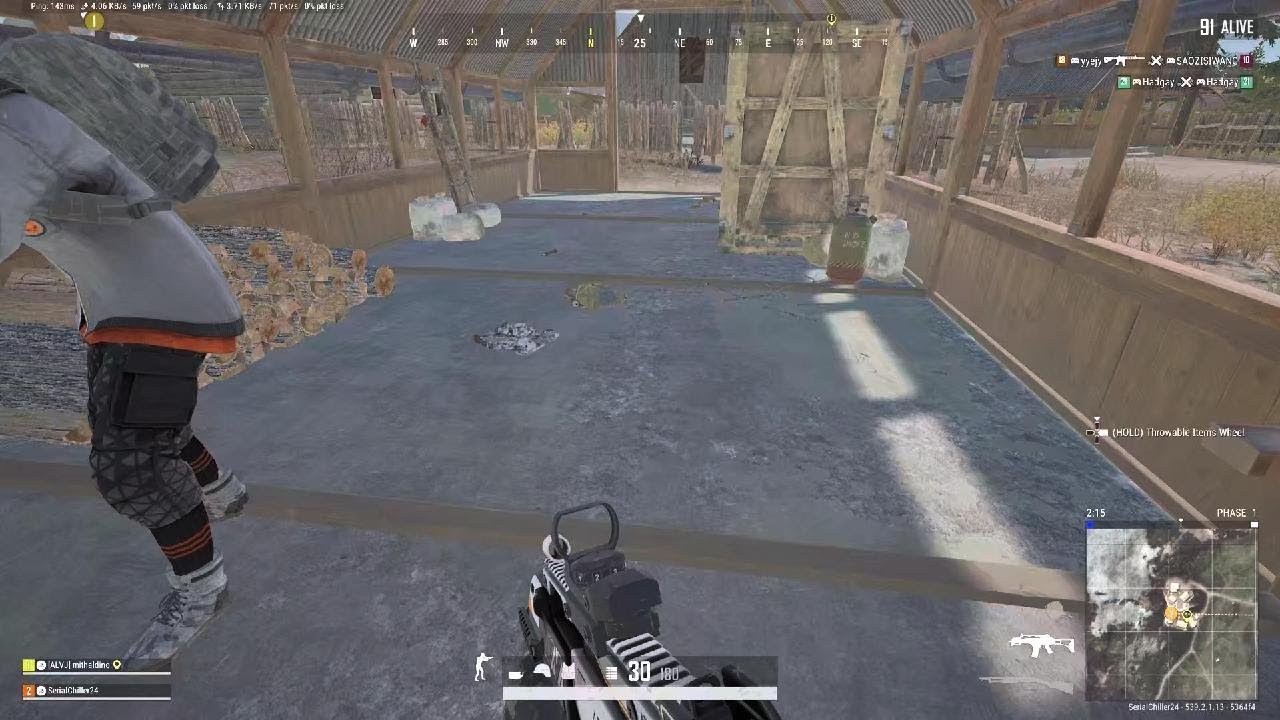 PUBG PS5 GAMEPLAY: HUNTING THEM WITH THE P90