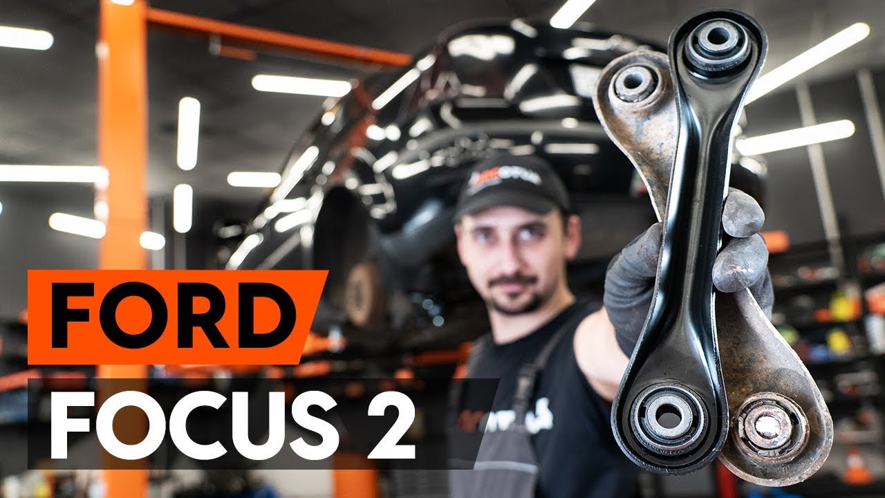 Jak wymienić tylne wahacz w FORD FOCUS 2 (DA) [TUTORIAL AUTODOC]