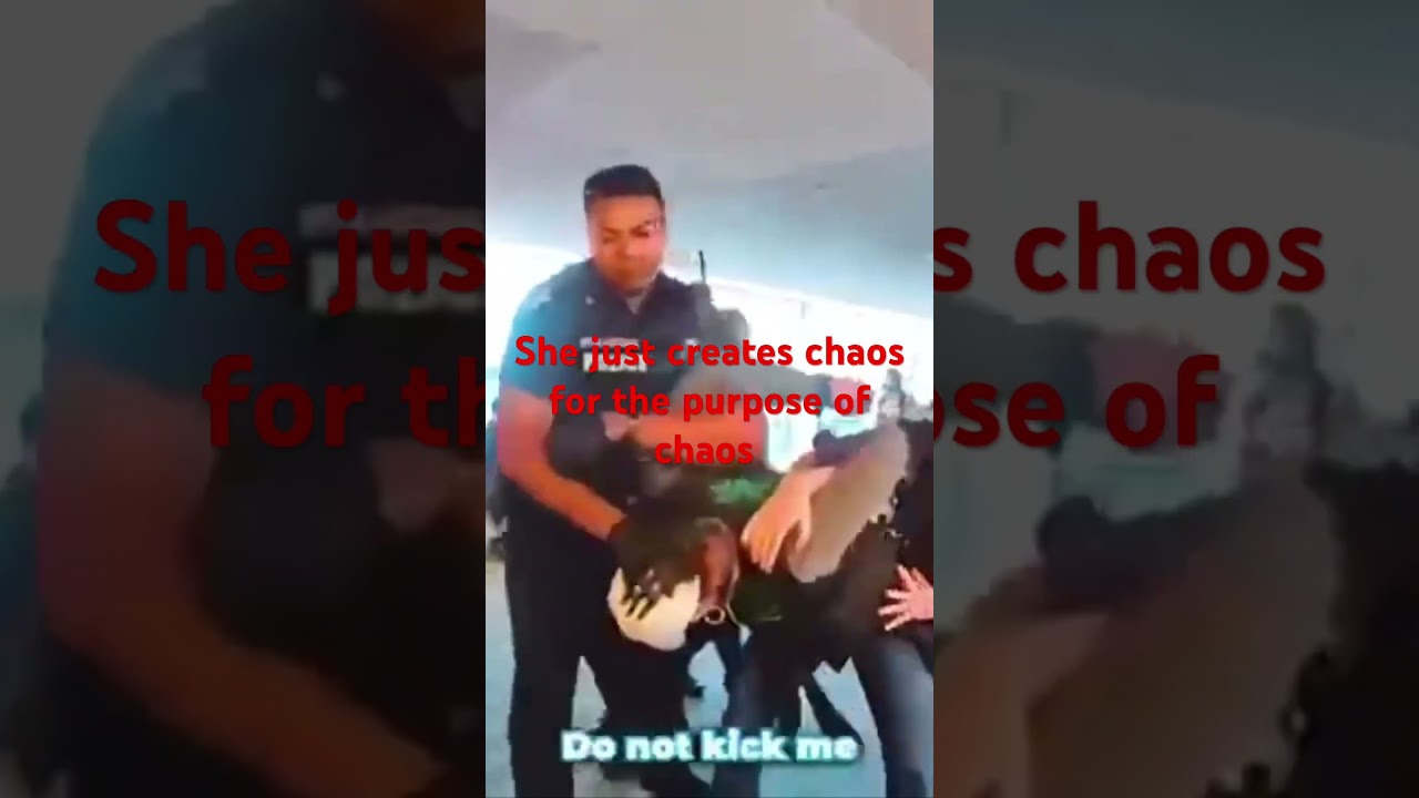 She just creates chaos for the purpose of chaos ￼
