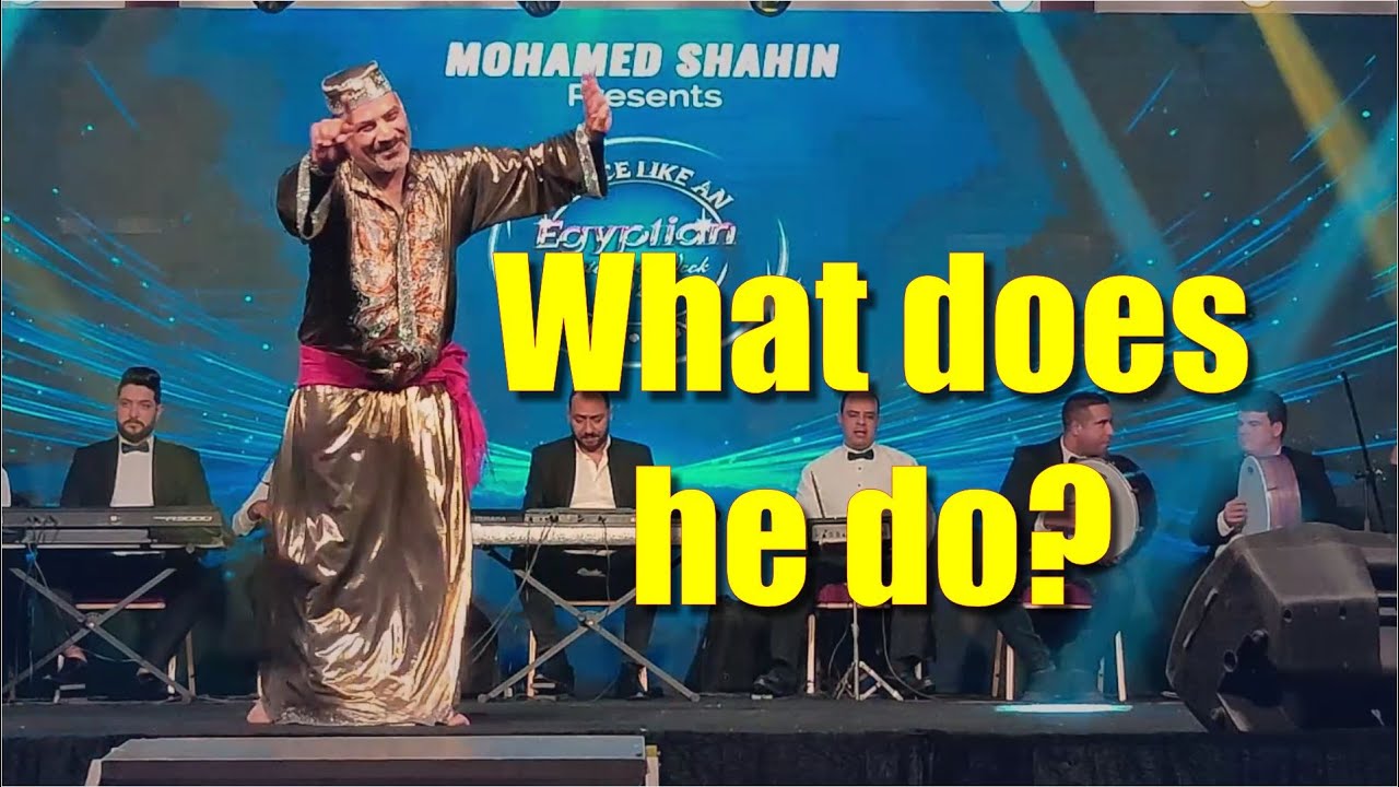 Baladi Dance in Egypt | Performed by Tito Seif
