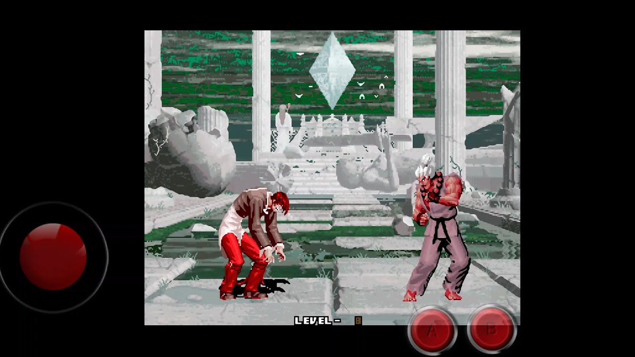 Iori orochi vs Akuma Boss 2botões Snk vs Capcom L-8