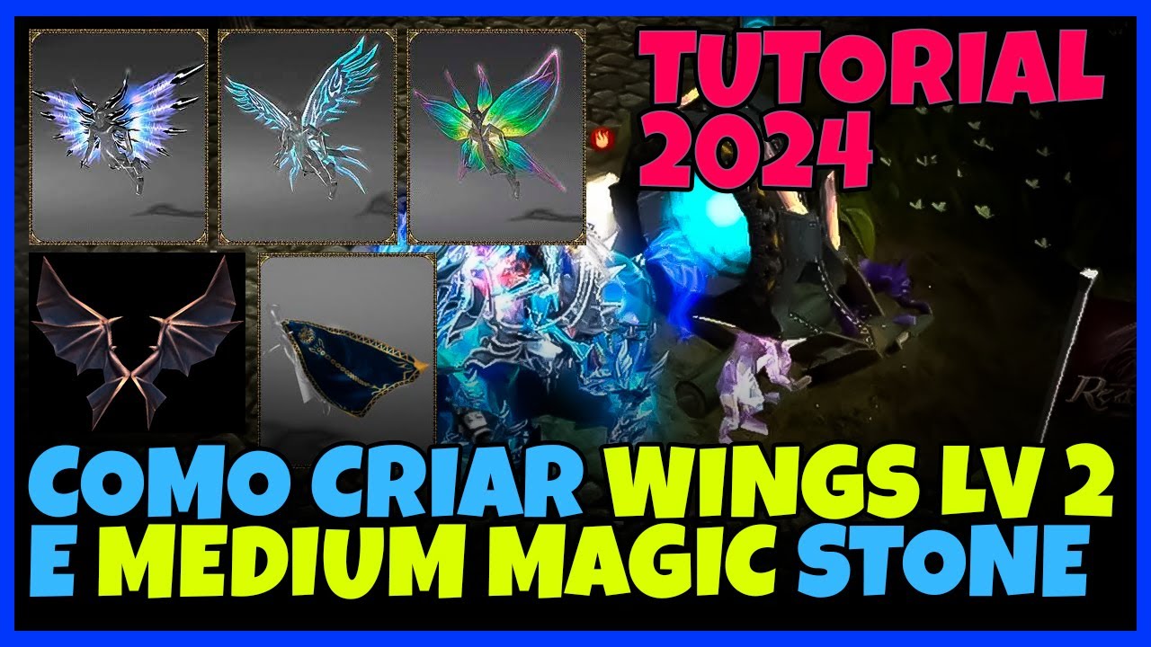 [Mu Global] COMO CRIAR ASAS LV2 E MEDIUM MAGIC STONE - TUTORIAL 2024