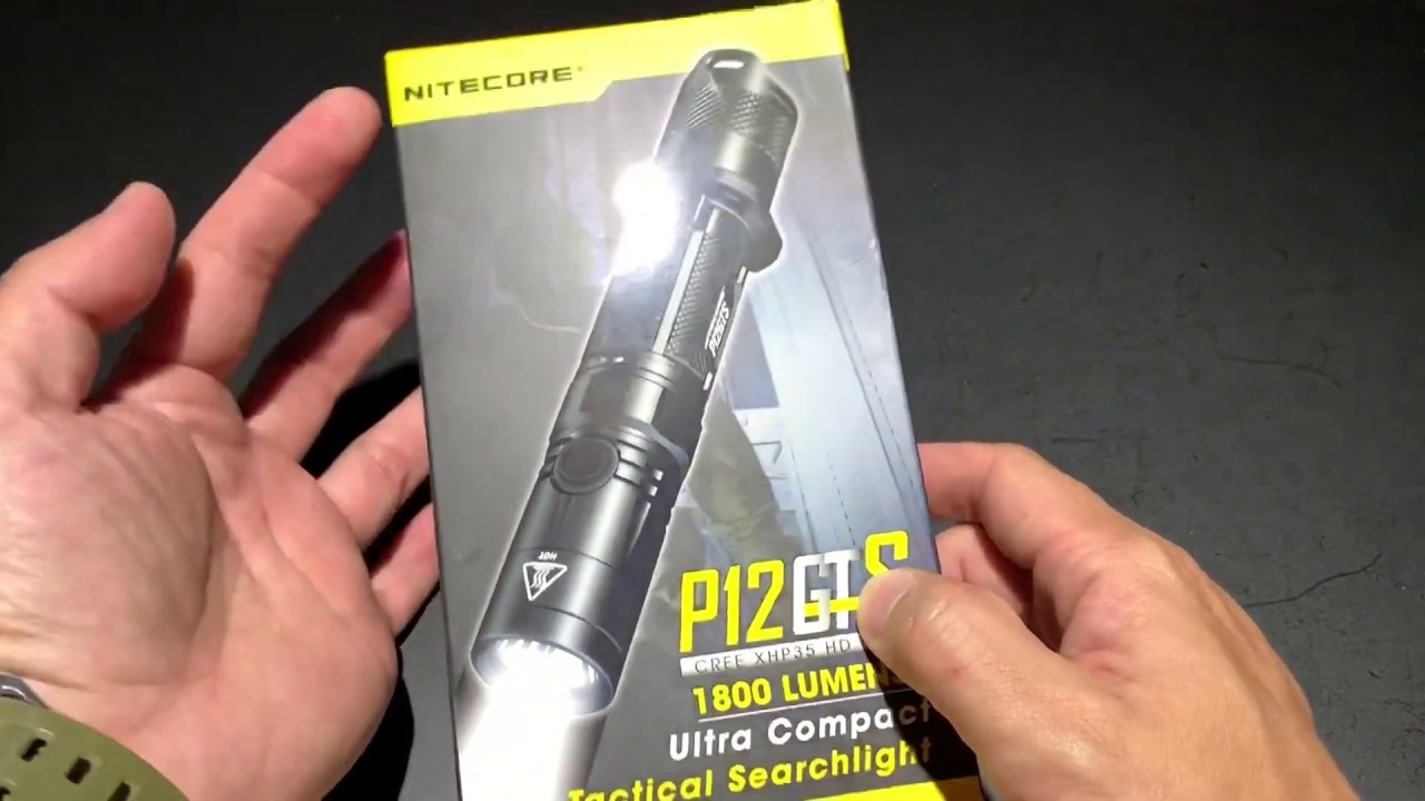 Nitecore P12GTS พกได้ใช้ยุธวิธี