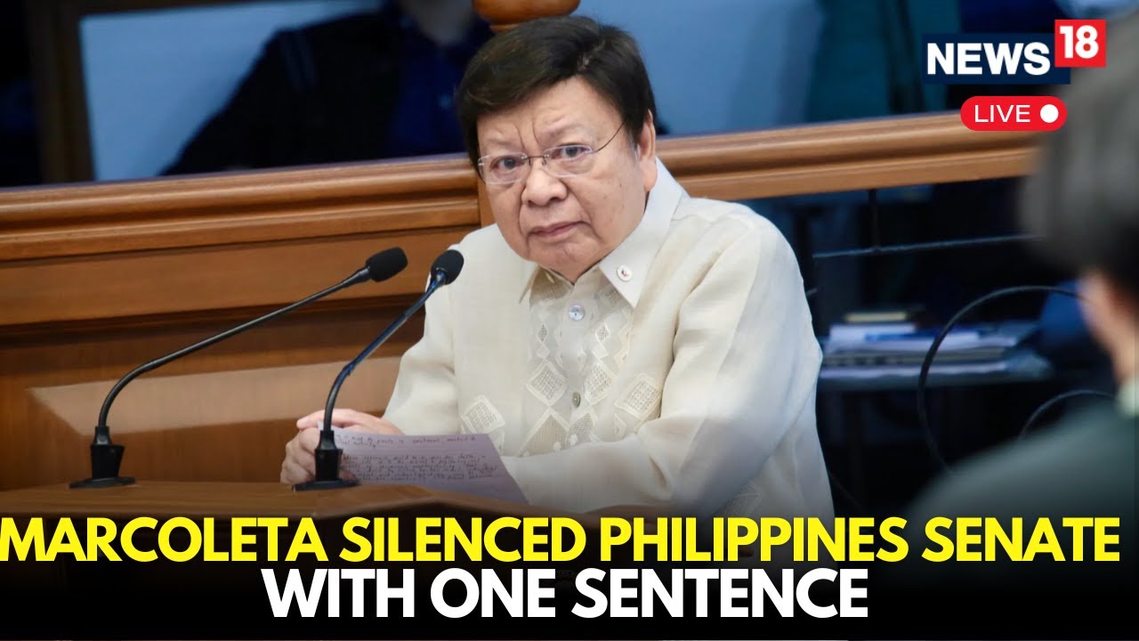 Philippine Senate in Turmoil: Discaya Couple Immunity Sparks Debate; Marcoleta Responds | N18G