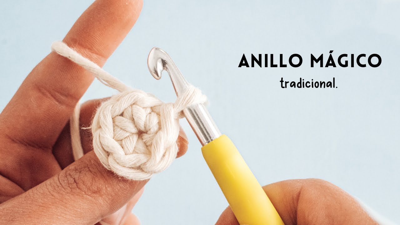 Aprende el anillo m&aacute;gico desde cero | crochet.