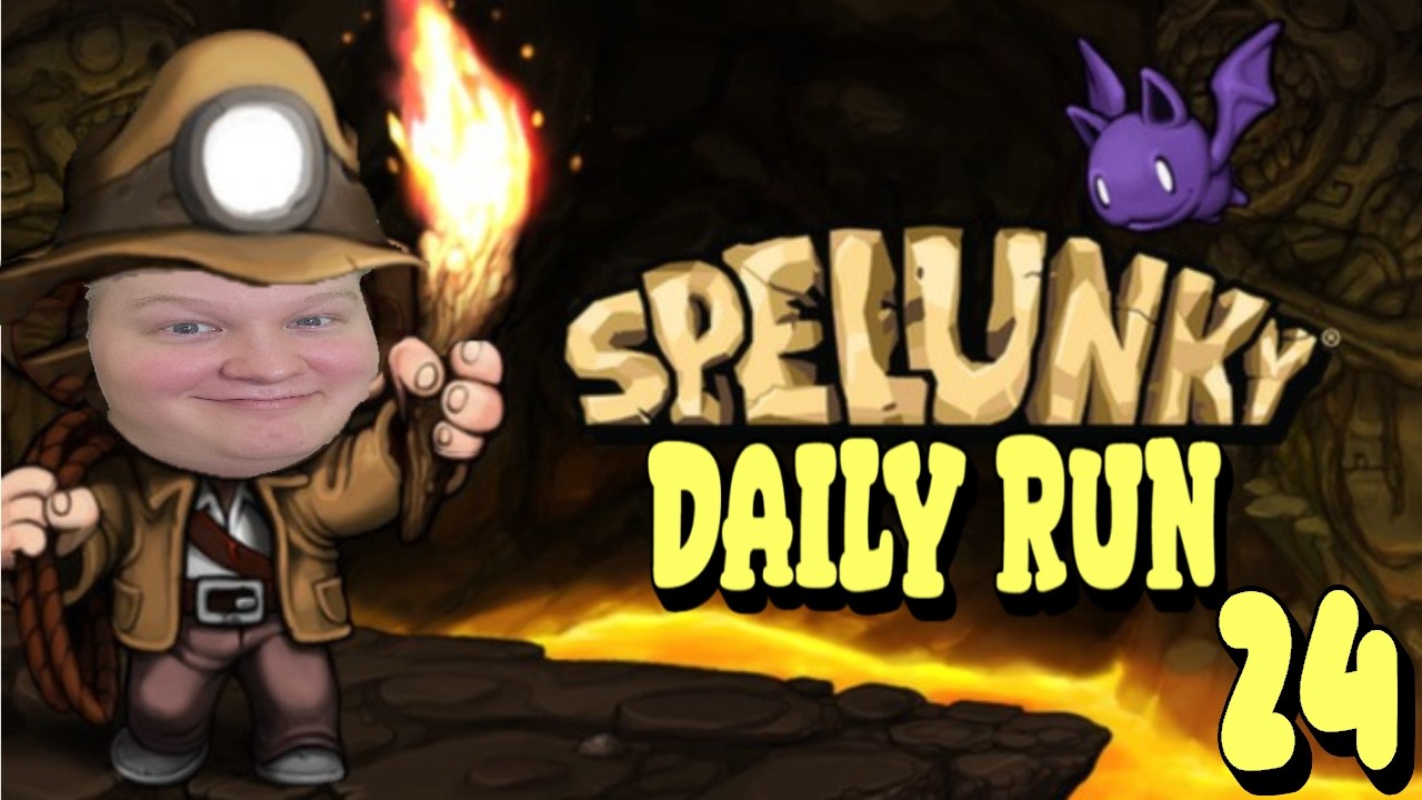 Trapped with no escape... Daily Spelunky Part 24