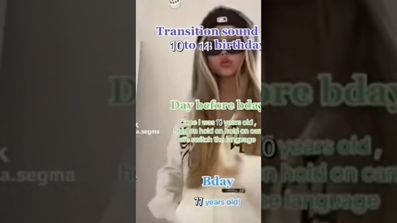 bday transition ideas 10 to 11 year old #asthetic #music#bday