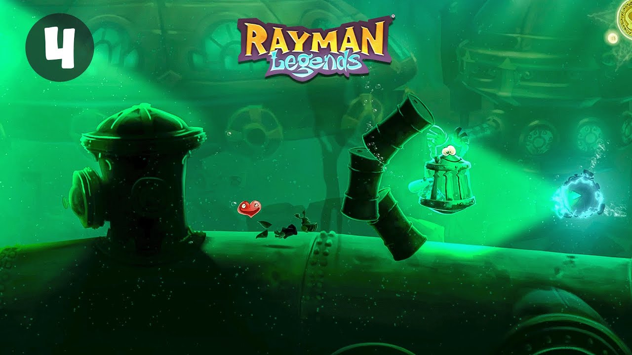 STEALTH AQUÁTICO? - Rayman Legends - Parte 4